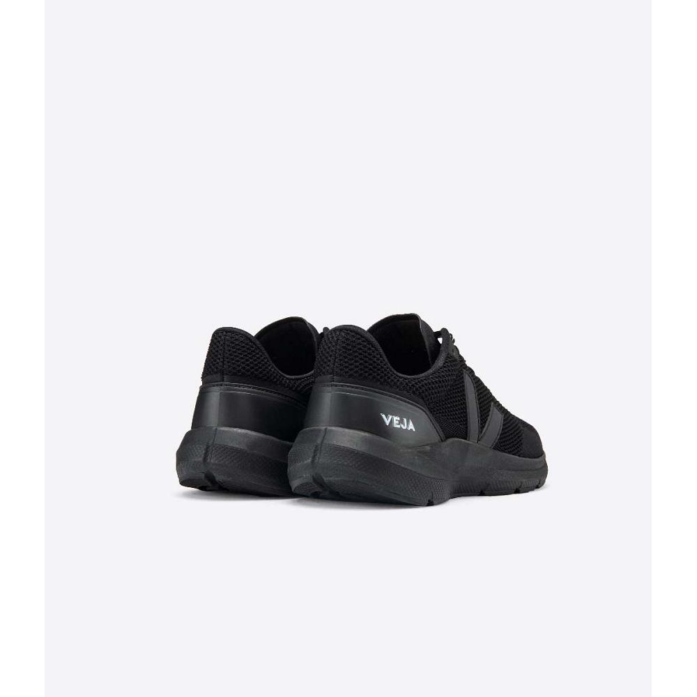 Men's Veja MARLIN V-KNIT Shoes Black | ZA 244EBC